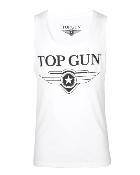 Top Gun® Tanktop 310-TG2019-1002 Frontansicht white
