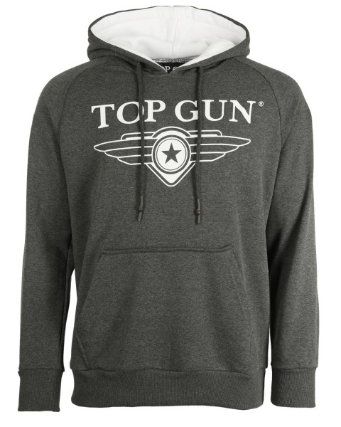 Top Gun® Hoodie 310-TG2020-1043 Frontansicht anthracite