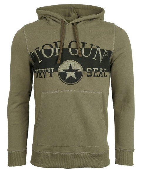 Top Gun® Hoodie 310-TG2020-1123 Frontansicht olive