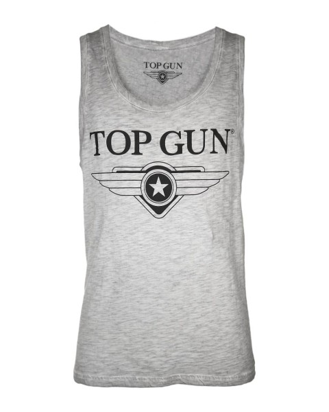 Top Gun® Tanktop 310-TG2019-1002 Frontansicht grey