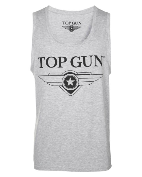 Top Gun® Tanktop 310-TG2019-1003 Frontansicht grey