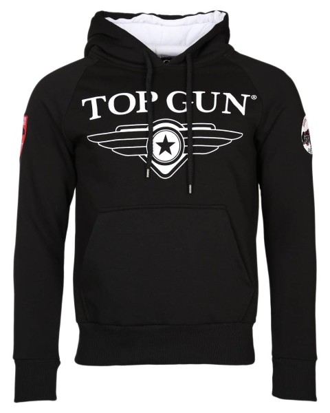 Top Gun® Hoodie 310-TG2019-1012 Frontansicht black