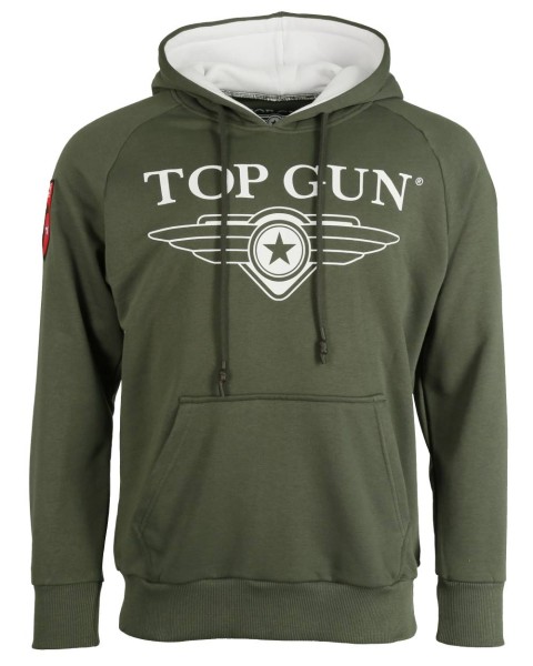 Top Gun® Hoodie 310-TG2020-1043 Frontansicht olive
