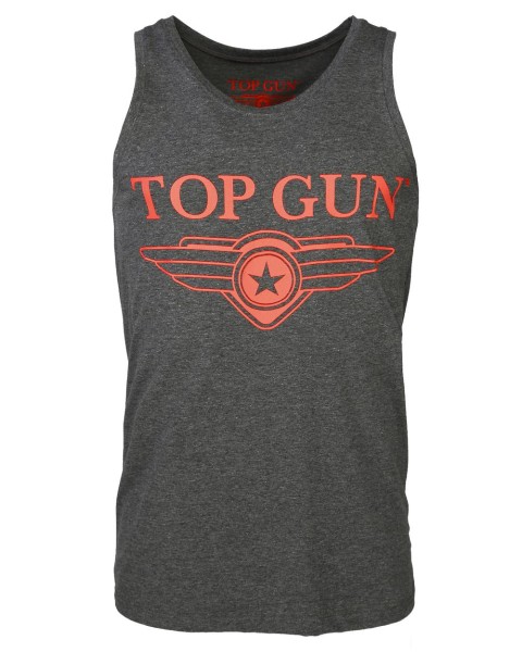 Top Gun® Tanktop 310-TG2019-1003 Frontansicht anthracite
