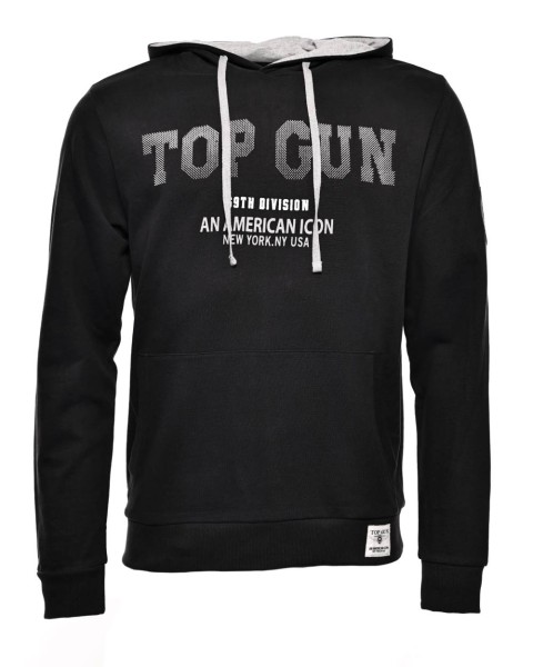 Top Gun® Hoodie 310-TG2021-3008 Frontansicht black