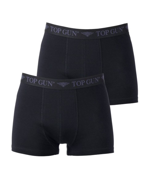 Top Gun® Doppelpack Underwear TGUW002 Frontansicht black black