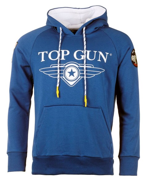 Top Gun® Hoodie 310-TG2019-3012 Frontansicht blue