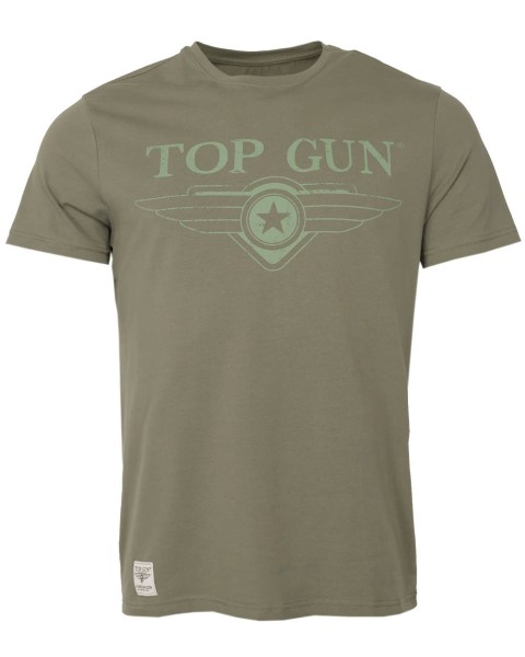 Top Gun® T-Shirt 310-TG2021-3038 Frontansicht olive
