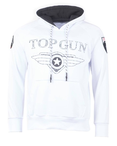 Top Gun® Hoodie 310-TG2019-3010 Frontansicht white
