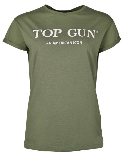 Top Gun® Tshirt 310-TG2021-4001 Frontansicht olive