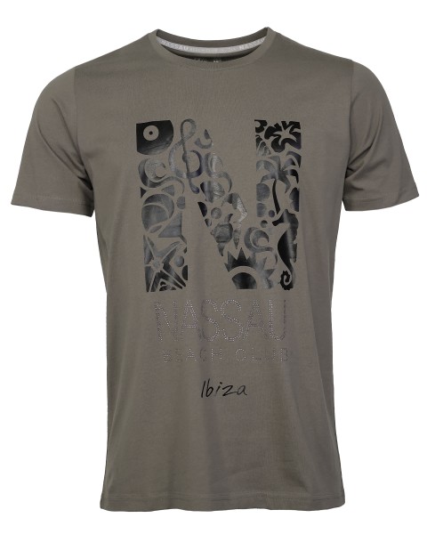 T-Shirt NB22012 Frontansicht graphite
