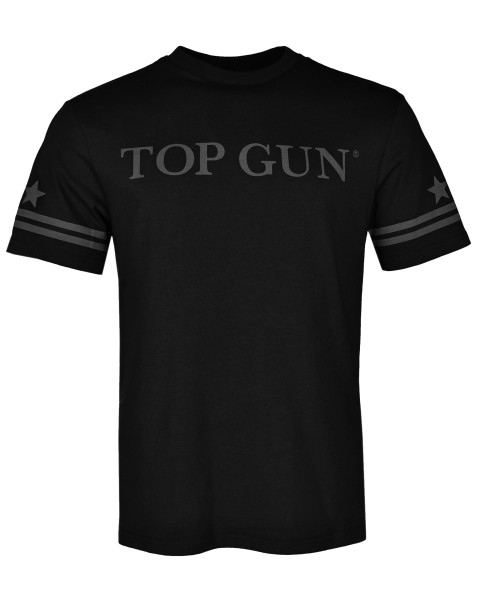 Top Gun® T-Shirt 310-TG22-002 Frontansicht black