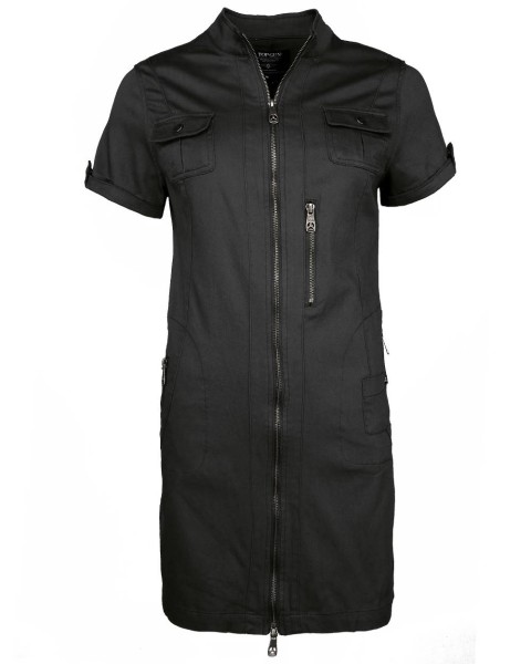 Top Gun® Kleid 310-TG2019-2083 Frontansicht black