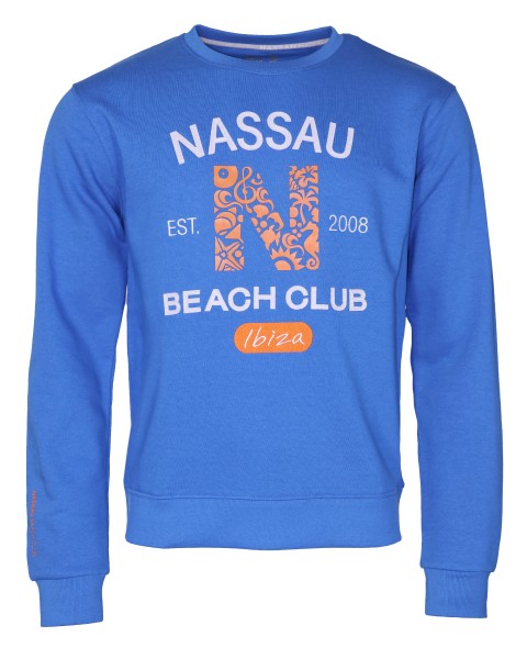 Sweatshirt NB22010 Frontansicht deep blue