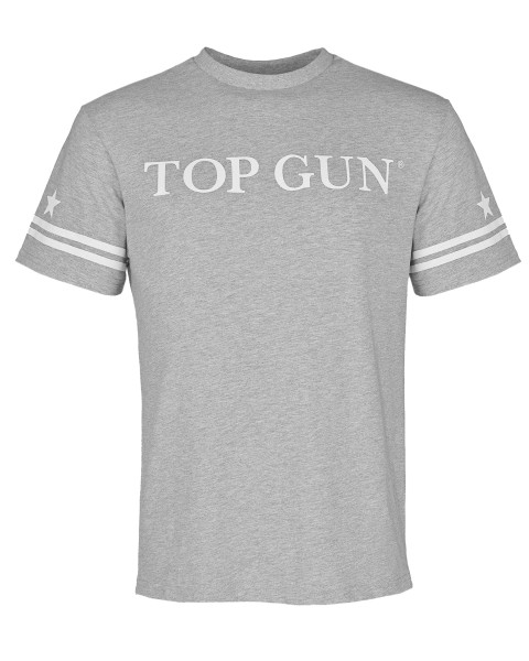 Top Gun® T-Shirt 310-TG22-002 Frontansicht grey melange 