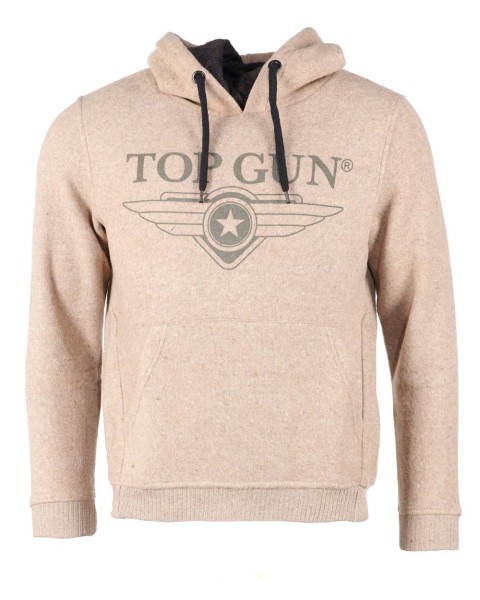 Top Gun® Hoodie 310-TG2019-2049 Frontansicht Sand